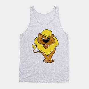 Cartoon Lion Tank Top